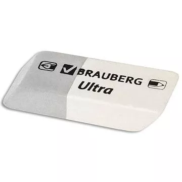 Ластик "Ultra. Серо-белый" (Brauberg)