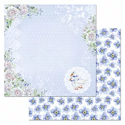 Набор бумаги 20х20 см "Родной дом", 12 листов (ScrapMania)