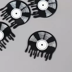 Акриловое украшение "Расплавившаяся пластинка" (АртУзор)