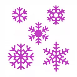 Набор ножей для вырубки "Снежинки" (Scrapman)