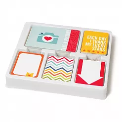 Большой набор карточек "Honey", 616 штук (American Crafts)