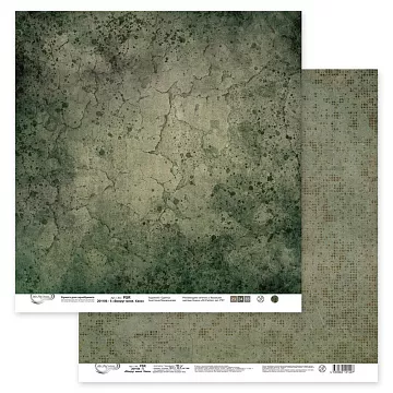 Бумага 30х30 см "Вокруг меня. Хаки 5" (Mr.Painter)