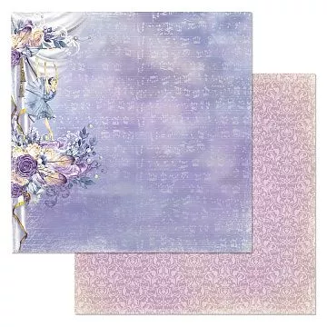 Бумага "Балетный класс. Балерина" (ScrapMania)