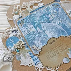 Заготовка для альбома 20х20 см "Ракушка" (CraftStory)