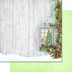 Набор бумаги 30х30 см "Winter's eve", 24 листа (Heartfelt Creations)