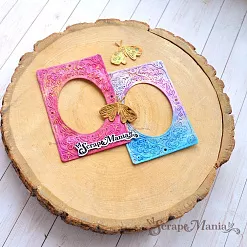 Нож "Картинная галерея. Мотылек", 5,6х8 см (ScrapMania) Нож "Картинная галерея. Мотылек", 5,6х8 см (ScrapMania)