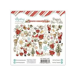 Набор вырубок "White Christmas", 60 шт (Mintay) Набор вырубок "White Christmas", 60 шт (Mintay)
