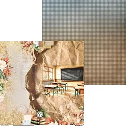 Бумага 30х30 см "Первый звонок. Лист 05" (Scrapodelie) Бумага 30х30 см "Первый звонок. Лист 05" (Scrapodelie)