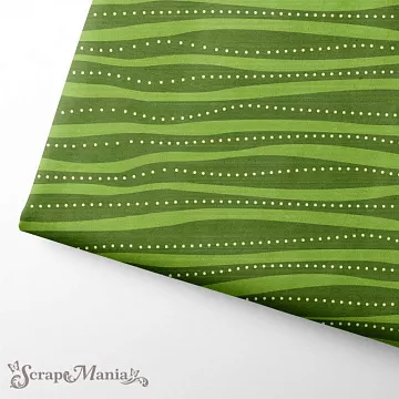 Отрез ткани 75х50 см "Эра динозавров. Волны" (ScrapMania)