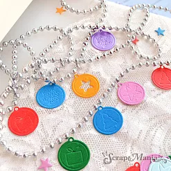 Нож "Новогодние шары. С символами", 2х1,8 см (ScrapMania)