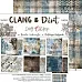 Набор бумаги 30х30 см "Clang & dirt", 6 листов (CraftO'Clock)