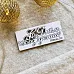 Чипборд "С Днем Рождения!", 2,6х7 см (Белый кот)
