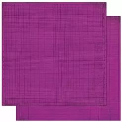 Бумага "Doubledot Journal. Grape" (BoBunny)
