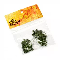 Набор тычинок "Жемчужные. Малахит", 80 шт (Magic Hobby) Набор тычинок "Жемчужные. Малахит", 80 шт (Magic Hobby)