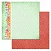 Набор бумаги 30,5х30,5 см "Каникулы в Париже", 12 листов (ScrapMania)