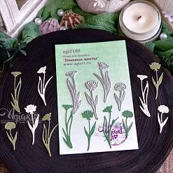 Нож "Полевые цветы", 5,5х2 см (AgiArt) Нож "Полевые цветы", 5,5х2 см (AgiArt)