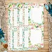 Набор листов 10х30 см "Обнимая счастье. Журналинг", 5 листов (ScrapMania)