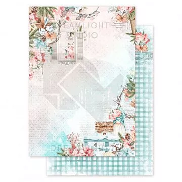 Бумага А4 "Scandinavian winter 3" (DreamLight Studio)