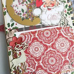 Набор украшений из чипборда "С оленями 2" (CraftStory) Набор украшений из чипборда "С оленями 2" (CraftStory)