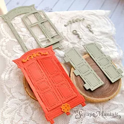 Нож "Русские сказки. Окошко со ставнями", 5,2х8,4 см (ScrapMania)