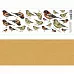 Лист с картинками 10х30 см "Щедрая осень. Птички" (ScrapMania)