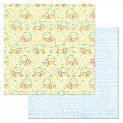 Набор бумаги 30,5х30,5 см "Усатый поваренок", 12 листов (ScrapMania) Набор бумаги 30,5х30,5 см "Усатый поваренок", 12 листов (ScrapMania)
