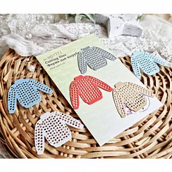 Нож "Уютный свитер", 5,5х4,8 см (AgiArt)