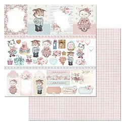 Бумага "МурТильда. Картинки" (ScrapMania)