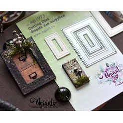 Нож "Сет овальных рамок 3", 8х6,4 см (AgiArt) Нож "Сет овальных рамок 3", 8х6,4 см (AgiArt)