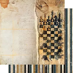 Набор бумаги 30х30 см "Adventure Men", 6 листов (Alchemy of Art) Набор бумаги 30х30 см "Adventure Men", 6 листов (Alchemy of Art)