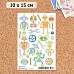 Набор наклеек А6 "Роботы" (ScrapMania)