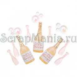 Набор пуговиц "Брызги шампанского" (Dress It Up)