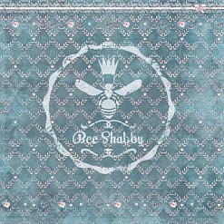 Набор бумаги 30х30 см "Just Married", 8 листов (Bee Shabby) Набор бумаги 30х30 см "Just Married", 8 листов (Bee Shabby)