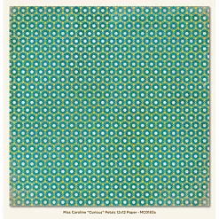 Бумага "Золотой билет. Цветочные соты" (My Mind's Eye)