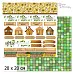 20х20 Бумага "Банная. Дизайн 4" (ScrapMania)