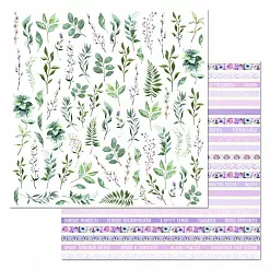 Набор бумаги 30,5х30,5 см "Наше гнездышко", 12 листов (ScrapMania)