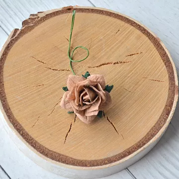 Цветок жасмина "Кофе с молоком", 1 шт (Craft)