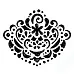 Резиновый штамп "Узор", 3,5х4,2 см (Stamperia)