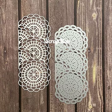 Нож "Кружевной бордюр", 6х15 см (Scrapman)