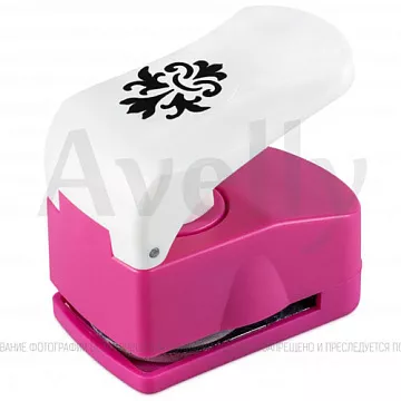 Дырокол 2,5 см "Королевский вензель" (Avelly)