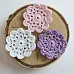 Набор вязаных украшений "Цветы ажурные" (ScrapMania)