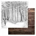 Бумага "Сканди Новый Год. Серебряный лес" (ScrapMania)