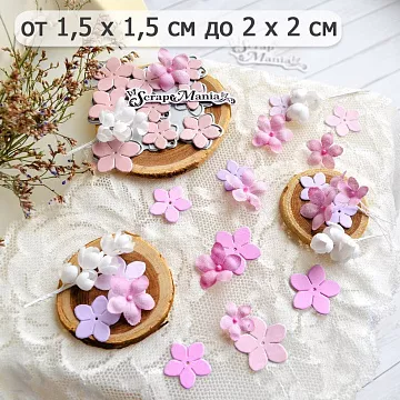 Нож "Цветок. Синюха", 2х2 см (ScrapMania) Нож "Цветок. Синюха", 2х2 см (ScrapMania)