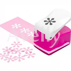 Дырокол 1,6 см "Цветок. Капля" (Avelly)