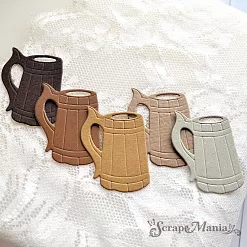 Нож "Викинги. Кружка", 4х2,7 см (ScrapMania)
