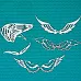 Набор украшений из чипборда "Крылья" (CraftStory)