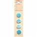 Набор пуговиц "Spots & Stripes Pastels", цвет голубой (DoCrafts)