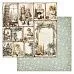 Бумага "Винтажный Новый Год. Карточки" (ScrapMania)