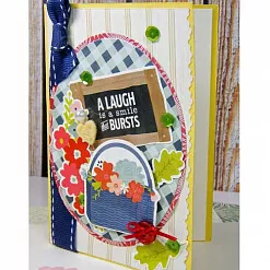 Набор наклеек 33х14 см "На крыльце" (Pebbles)