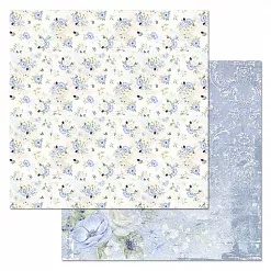 Набор бумаги 30,5х30,5 см "Небесная роса", 12 листов (ScrapMania)